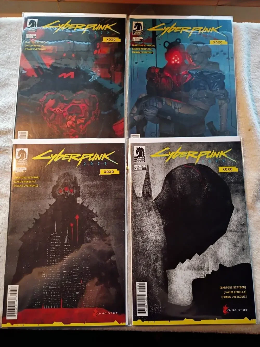Cyberpunk 2077 XOXO Complete Mini Series #1-4 Dark Horse Lot Of 4 2023-2024 NM